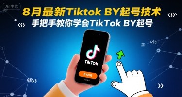 8月最新Tiktok搬运起号技术，手把手教你学会TikTok搬运起号-创业吧